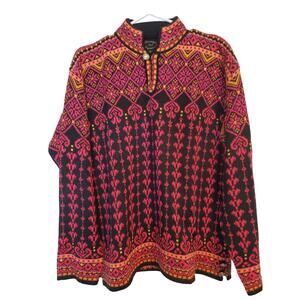 Obermeyer Borealis Wool Blend‎ Sweater Women Size Large